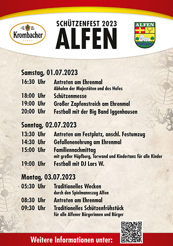Schützenfest Alfen